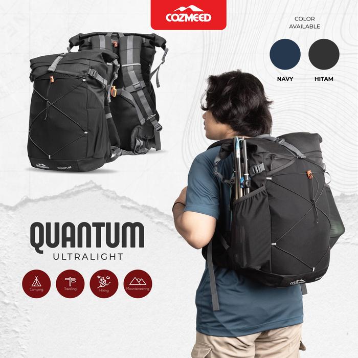Cozmeed Tas Carrier Ultralight 36 + 5 Liter Pria Wanita Ringan Quantum
