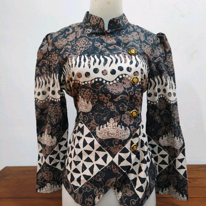 batik lampung wanita motif siger