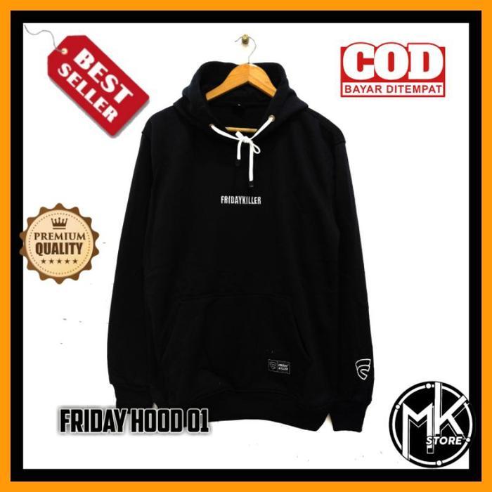 Termurah COD Jaket Sweater Hoodie Friday Killer Zipper Friday Killer