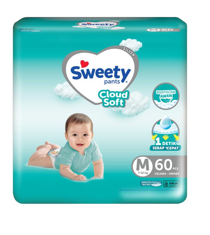 INDOPOPOK - SWEETY SILVER M60 cloud soft pants M60