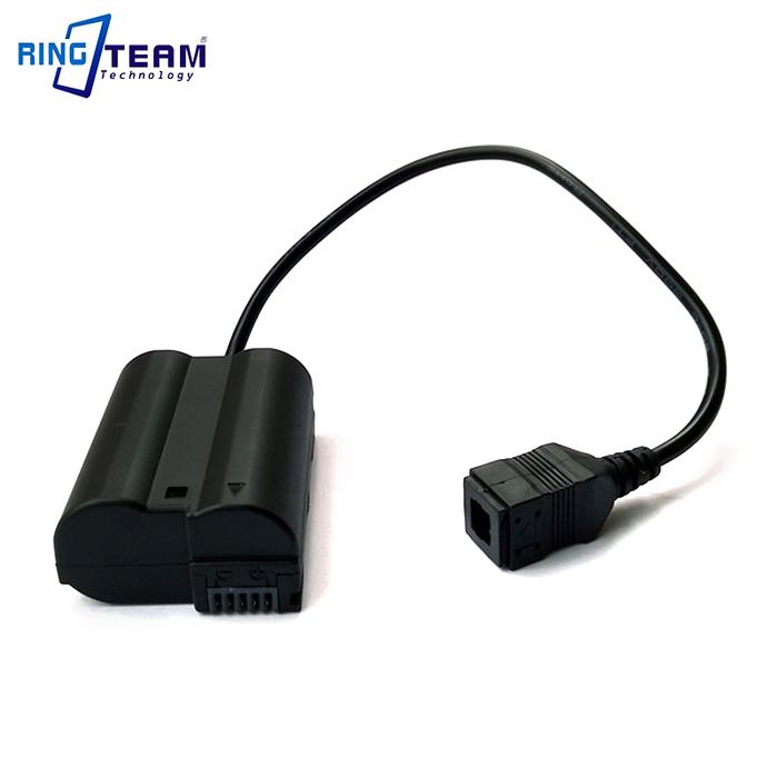 DC Coupler EP-5B EP5B Dummy Baterai EN-EL15 untuk Nikon 1 V1 D7200