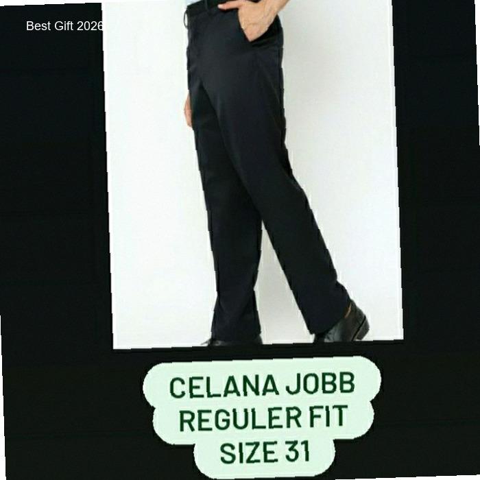 Celana panjang JOBB Formal pria Regular fit pants size 31 celana bahan | Hot Item