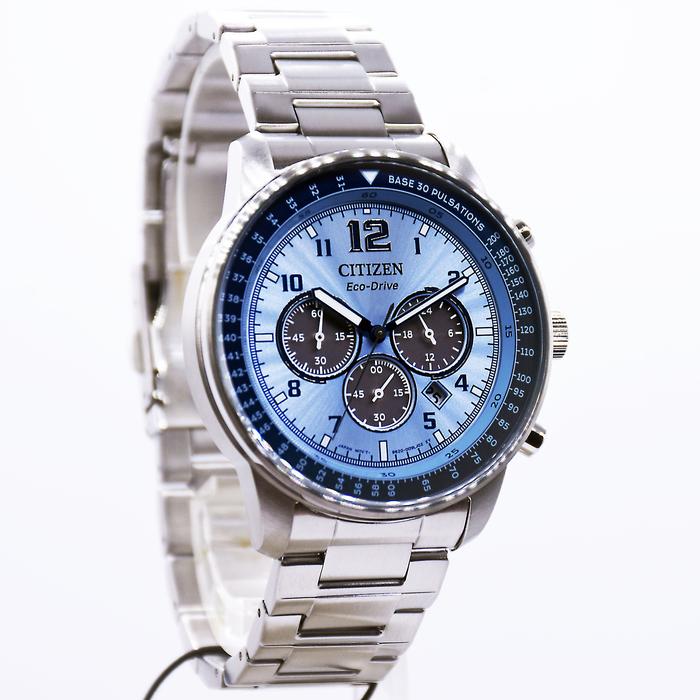 Jam Tangan Pria Analog CZ CA4500-83M Strap Rantai Stainless Steel Chronograph Tanggal Aktif Original