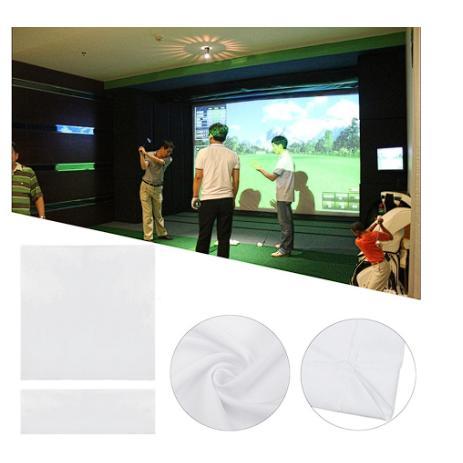 PREMIUM Promo - 1x3M/3x3M Fantastic Golf Ball Simulator Impact Display Promo - Simulator Bola Golf F