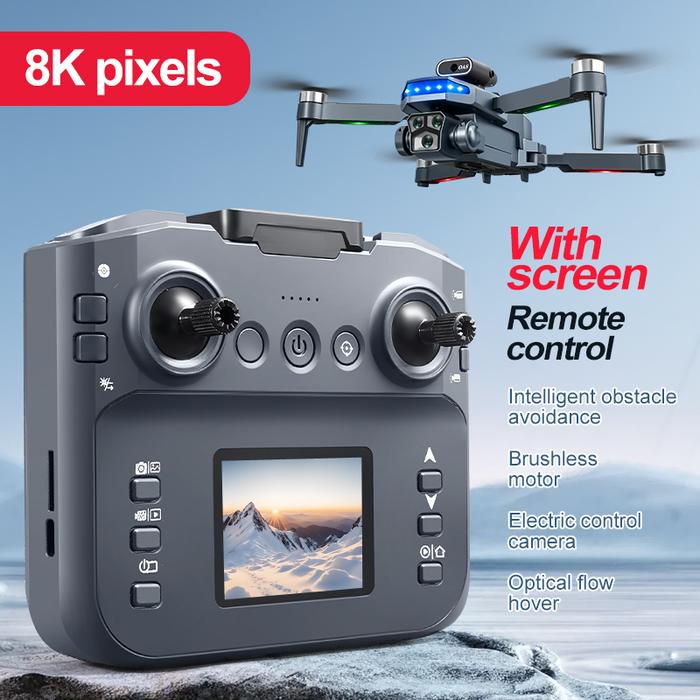 P18 New RC Drone Dual 8K camera drone obstacle avoidance quadcopter electronically controlled profes