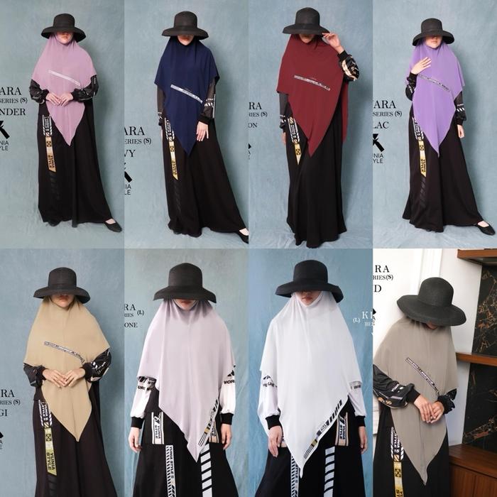 [YUNIA SYARI] BERGO SERIES BERGO SWARO& BERGO SANDHYA QUINTA KHIMAR RHIANA SWARO BY YUNIA SYARI