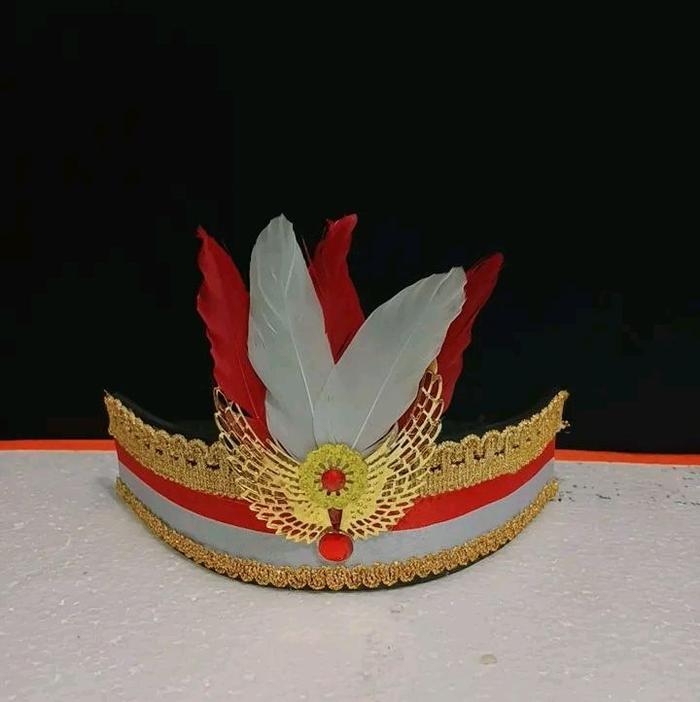 Mahkota Karnaval Anak Hiasan Sayap Garuda