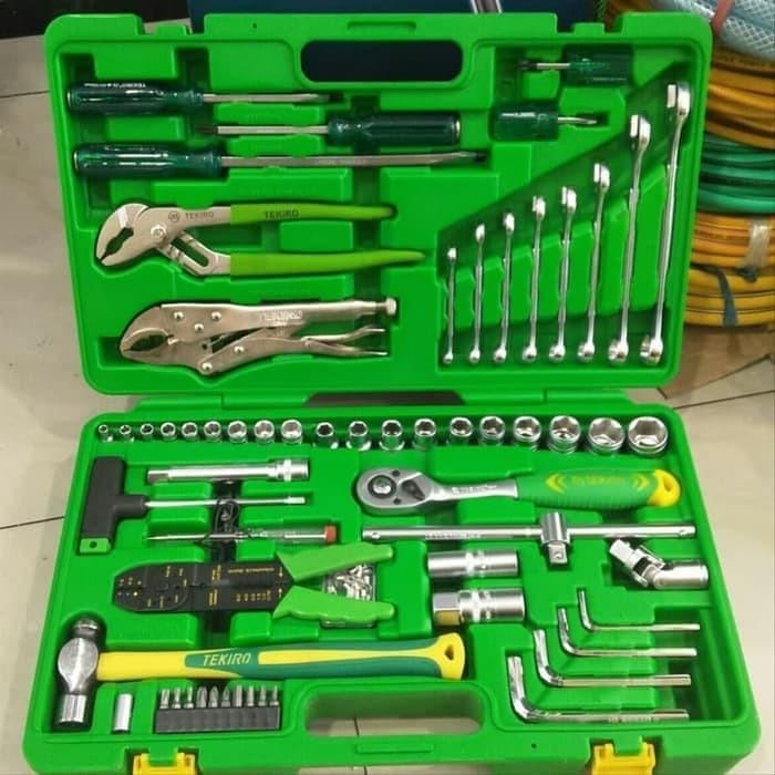 Mechanic Tool Set Tekiro 100Pcs Box Plastik