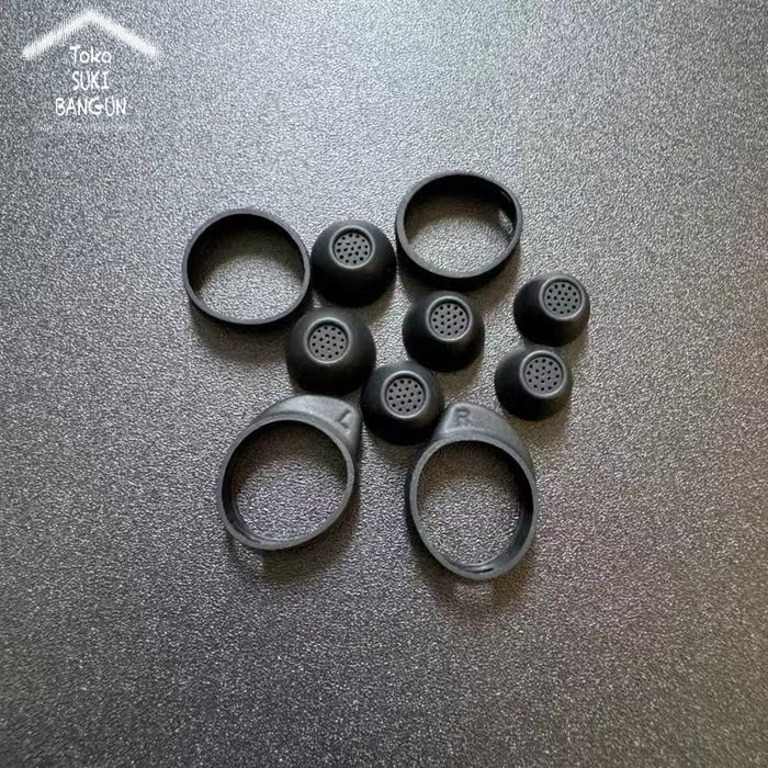 Eartips untuk Samsung Galaxy Buds FE Earbuds Ear Tip Case Cover Silicone