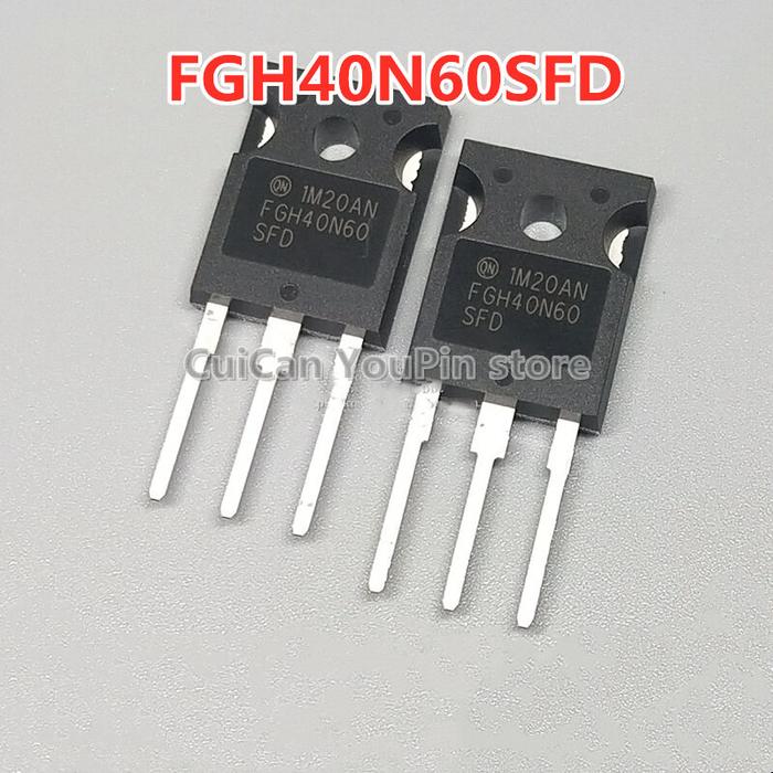 5 Buah FGH40N60SFD TO247 600V 60A FGH40N60 SFD TO-247 IGBT Tabung