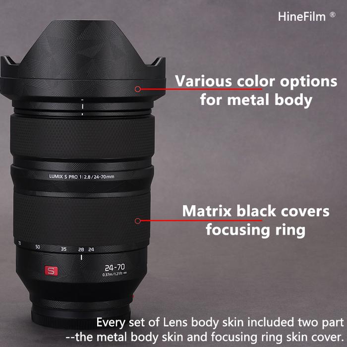 LUMIX S 24-70F2.8 Lens Warp Skin for Panasonic LUMIX S PRO 24-70mm