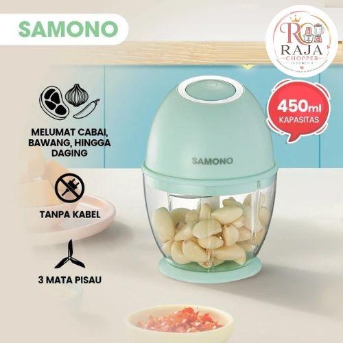 [COD] FOOD CHOPPER DA G BUMBU HALUS BUMBU KERING ES BATU SEBA A - SAMONO SW-MCB200