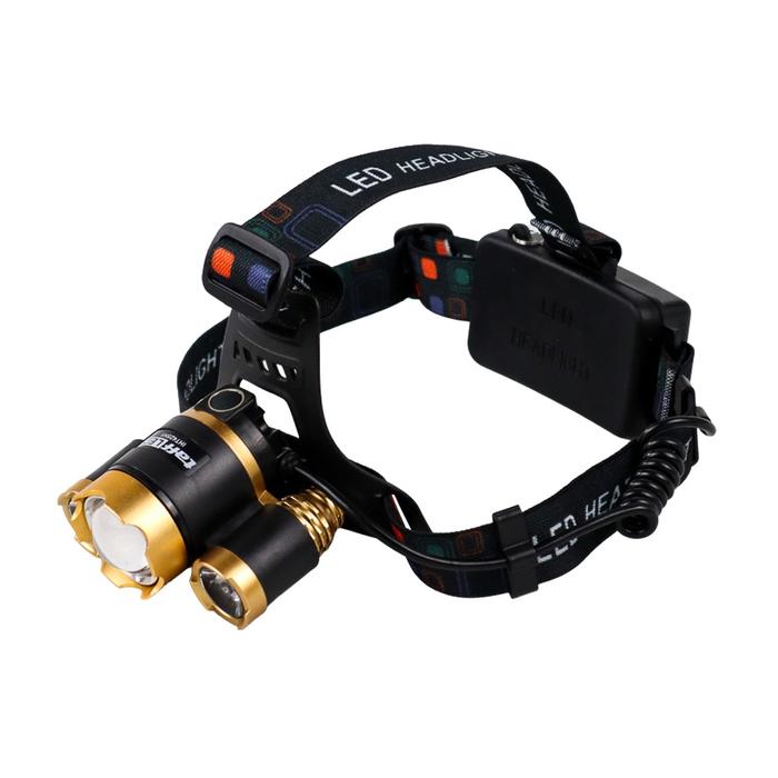 LED Headlamp Cree XML T6 10000 Lumens - OMFL3AGD Golden