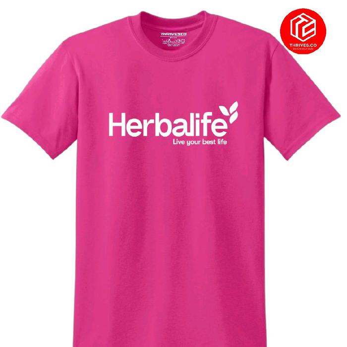 Kaos Herbalife Nutrition Katun Lembut Dewasa Combed Nyaman