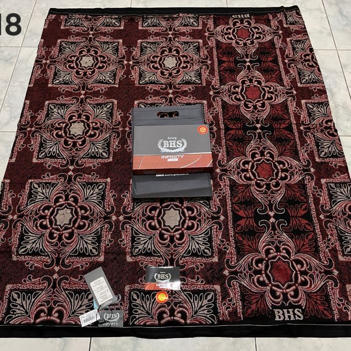 Sarung BHS Invinity CBA Silver Sarung Batik BHS Batik