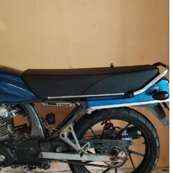 JOK GL PRO/GL MAX DLESER SABUK KULIT MBTECH SERAT JERUK ANTI GEMBOS BUSA BIRU
