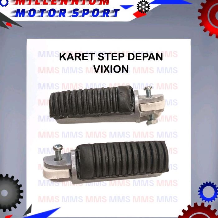 karet step depan pijakan depan footstep depan VIXION SCORPIO