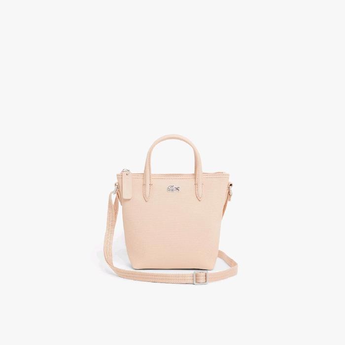 Lacoste Women's Mini L.12.12 Concept Tote/Tote Bag Wanita - Pink