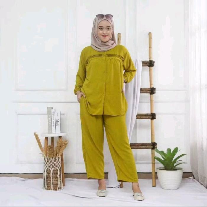 BALENA ONESET TERBARU SETELAN POLOS WANITA DEWASA KEKINIAN// ONSET PREMIUM// SEETELAN BALENA POLOS F