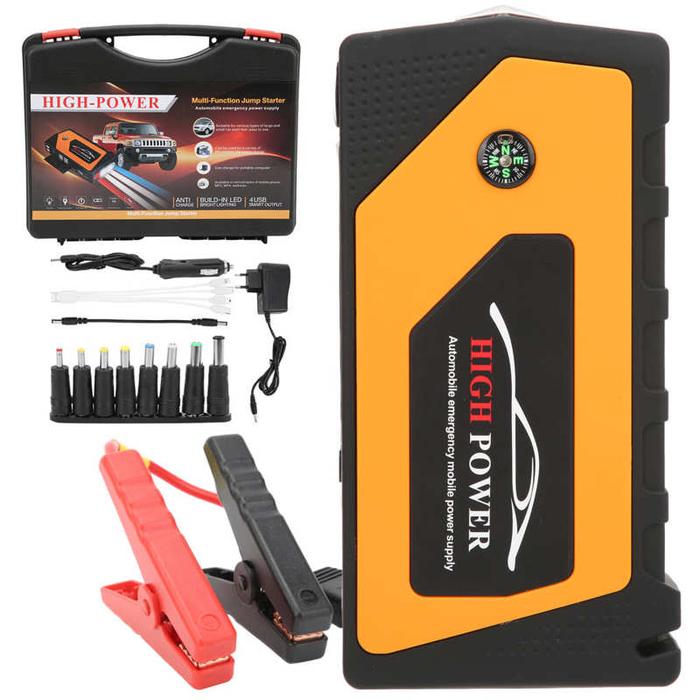 Jump Starter Car Jump Booster Safe Operation Multifunctional for