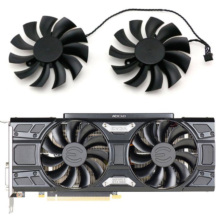 NEW 86mm PLA09215B12H 4Pin EVGA 1070 GPU Fan for EVGA GTX1060 1070 1070ti 1080 ACX graphics card coo