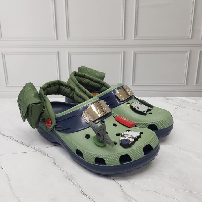 SANDAL CRQCS NARUTO X KAKASHI/SANDAL NARUTO X KAKASHI/SANDAL PRIA (CROCSS NARUTO X KAKASHI)