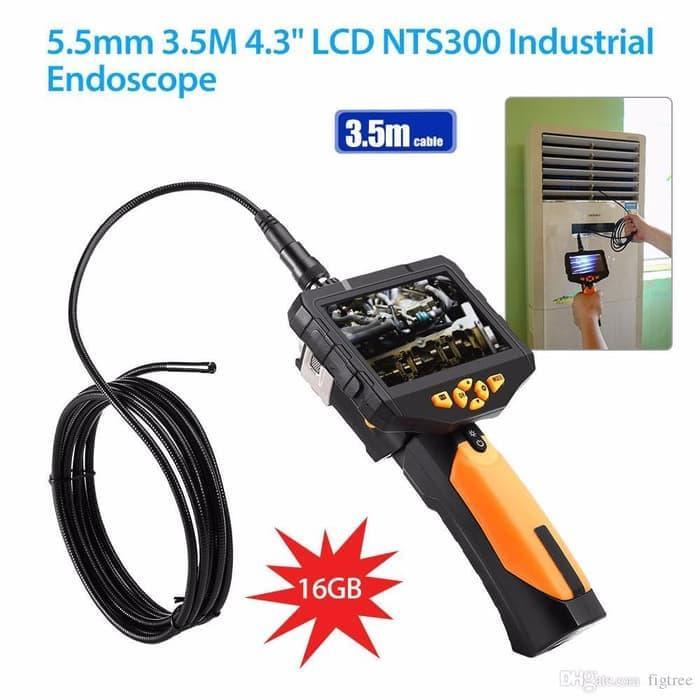 Endoscope Borescope Camera Nts 300/Nts-300/Nts300 Kabel 15M Dan 5M