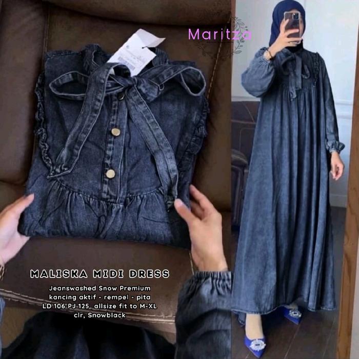 Maliska midi dress / jeans / maritza