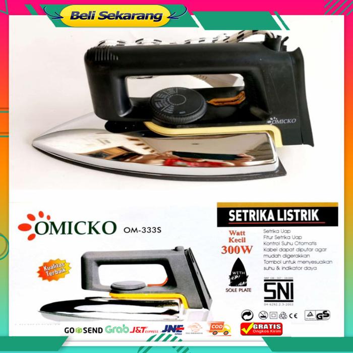 Setrika Listrik Omicko OM-333 S - Hand Iron Omicko SUPER MURAH