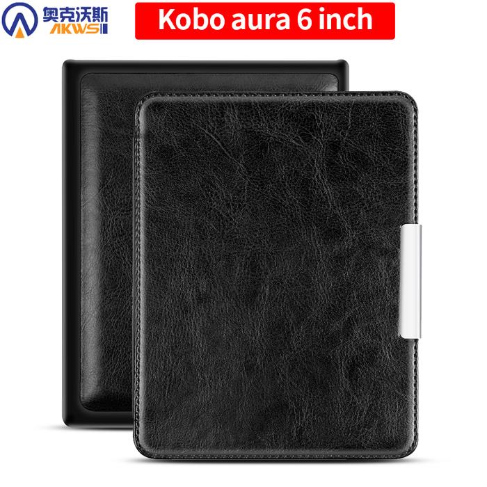 Leather Case for KOBO AURA 6 Inch, Cover for KOBO 6inch ,N514 ,Ultra