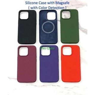C206 Iphone 11 12 13 14 Mini Plus Pro Max Silicone Soft Magsafe Case