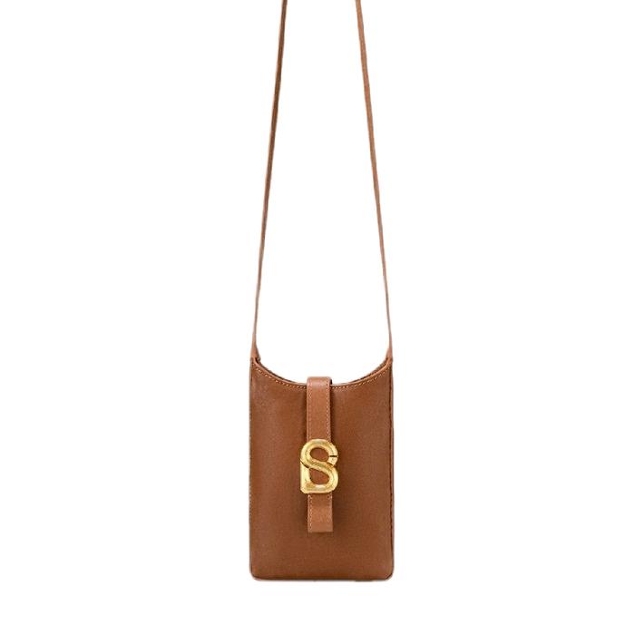 Tas Selempang Wanita BUTTONSCARVES Lola Phone Bag - Brown