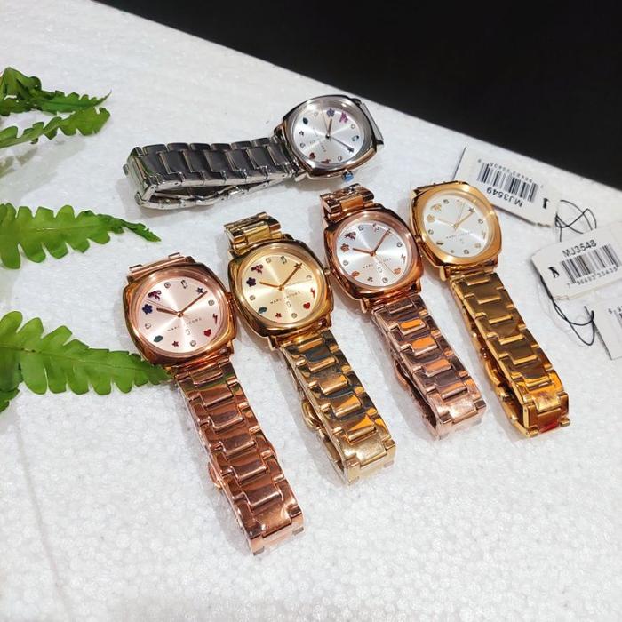 Jam Tangan Marc JacobsMJ3550 MJ3574 MJ3573 MJ3549 MJ3548 Type Mandy Original Free Box Biasa