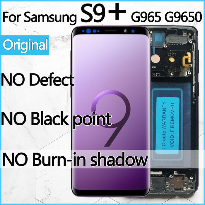 ORIGINAL AMOLED Replacement for SAMSUNG Galaxy S9 Plus LCD display