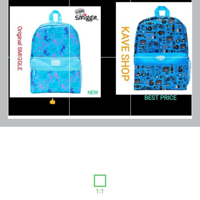 PROMO SMIGGLE Bag Bag pack GIGGLE - Original SMIGGLE - NEW