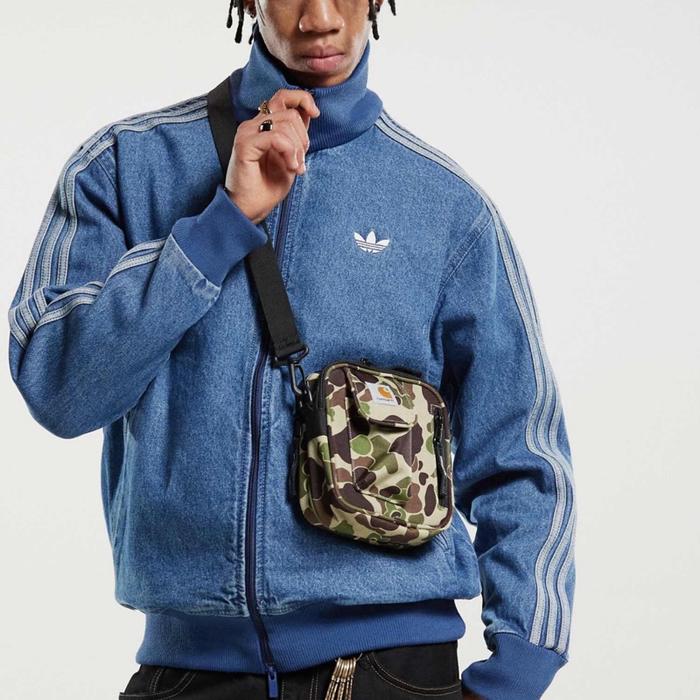 Adidas Originals Firebird Denim Track Jacket Blue