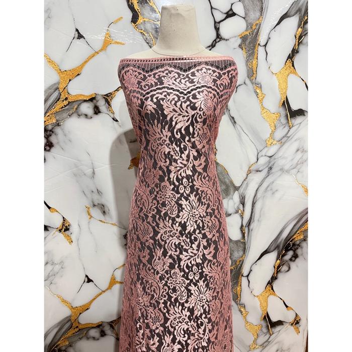 Kain kebaya metalik ori rijek