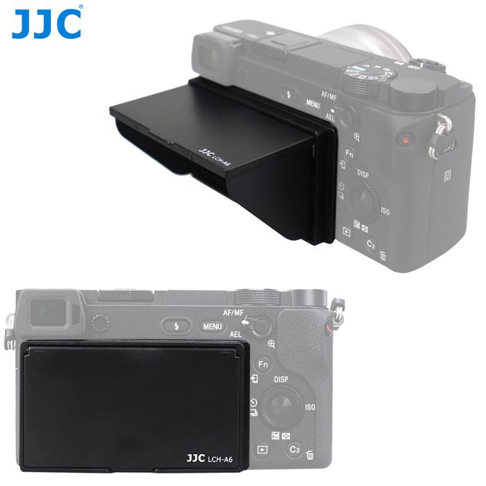 JJC LCD Screen Hood Sunshade Protector Cover for Sony A6100 A6600
