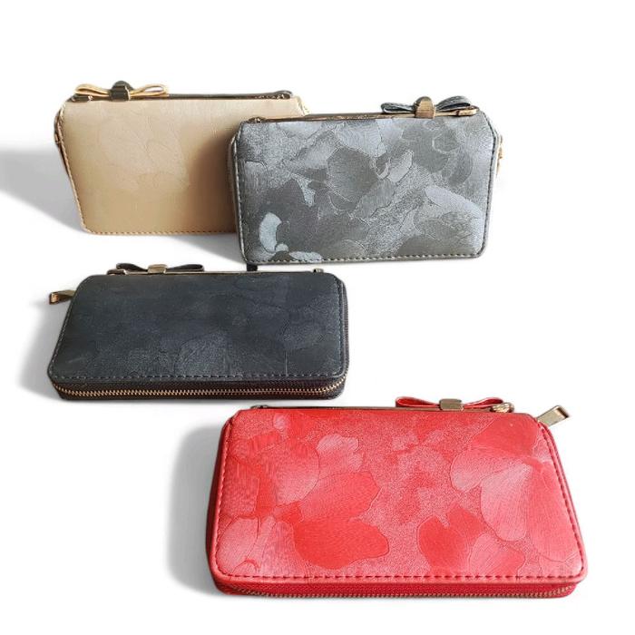 Dompet/wallet lipat wanita (bunga), cuci gudang/gagal QC