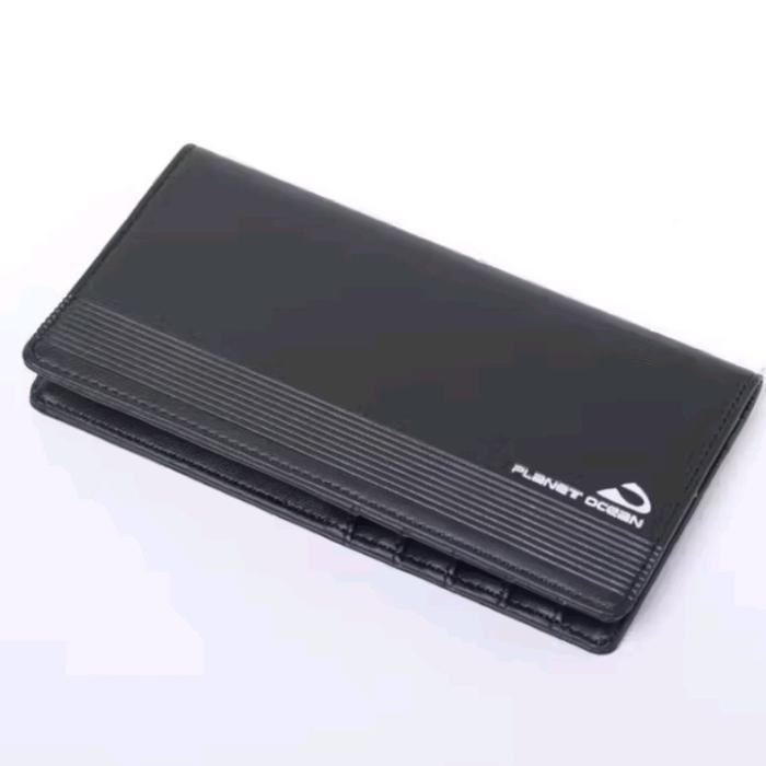 PLANET OCEAN - Dompet Pria PVC Kulit Premium Lipat Panjang Waterproof - DPO 622481