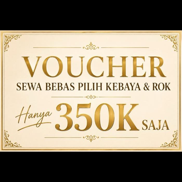 VOUCHER SEWA KEBAYA SHERASIH