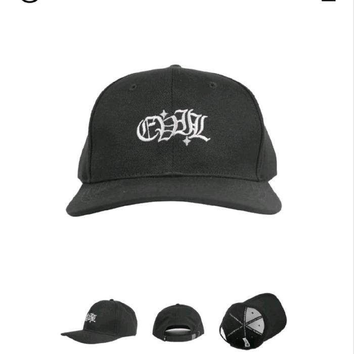 TOPI POLOCAPS"STEEZE B25 BLACK"EVILARMY