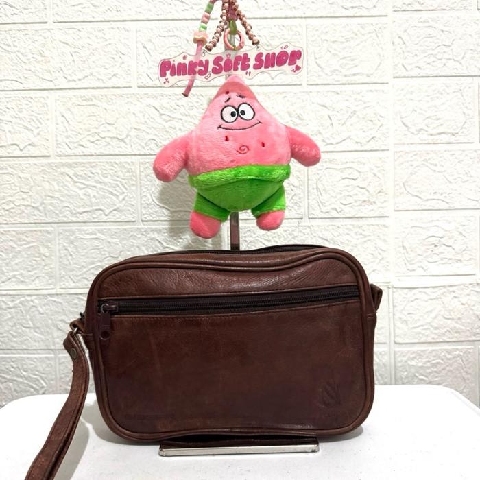 Clutch nautica. Clutch prelop. Clutch coklat