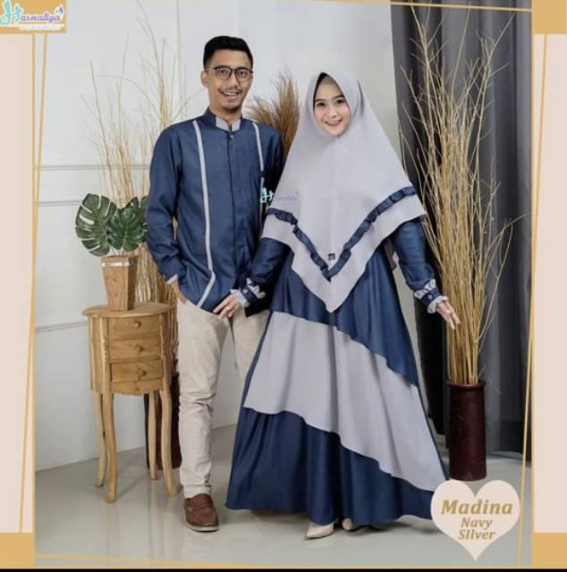 Madina series dress set khimar by Hasnaliya