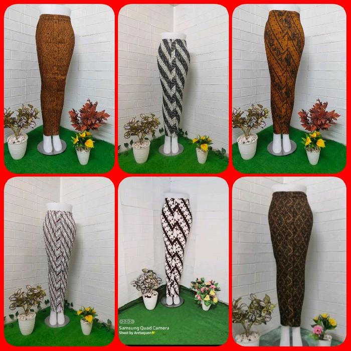 Best seller Rok Plisket Batik Wiru dengan Desain Elegan dan Warna Hitam Putih