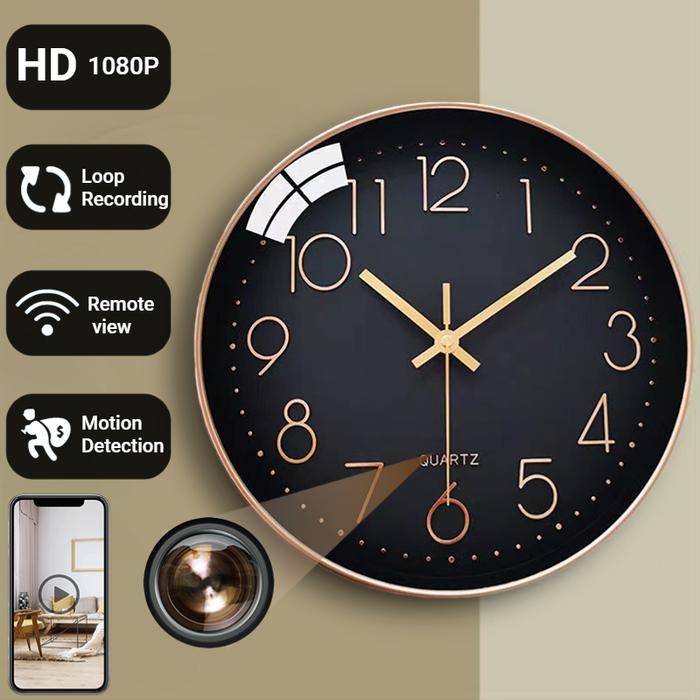 Mini Camera Wireless WIFI Wall Clock Camera 1080P Full HD Home