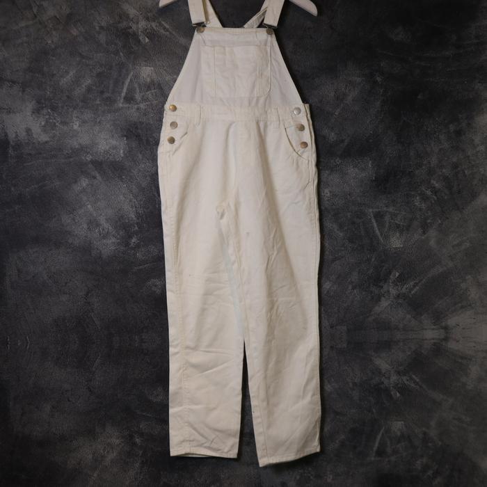 OVERALL CHIP JEANS DENIM PANTS JUMPSUIT CELANA PANJANG OV97 SIZE M 30 31