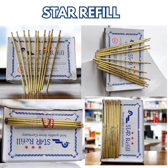 silver pen star refillkualitas terbaik untuk pola kulit,spon,/pen tandous . Stationery