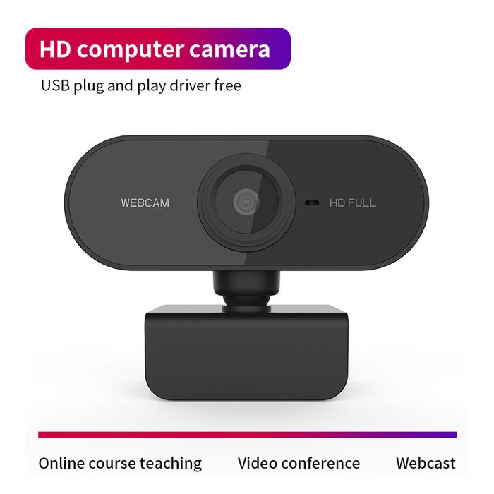 Computer Camera Full HD Webcast USB Camera Drive-Free Conference