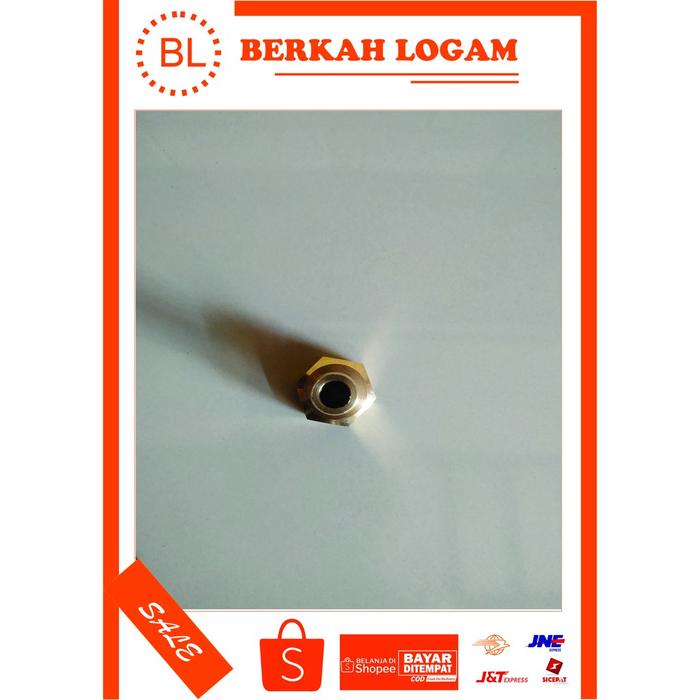 Double sock / dobel sok nepel drat dalam 1/2 x 1/2 drat dalam